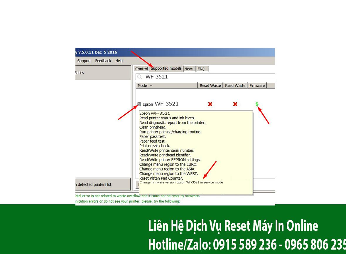 Key Firmware May In Epson WF-3521 Step 1